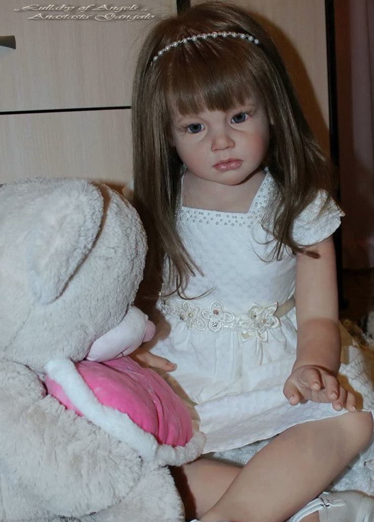 Pre-OrderAngelica Child Size Reborn Vinyl Doll Kit by Reva Schick 43"