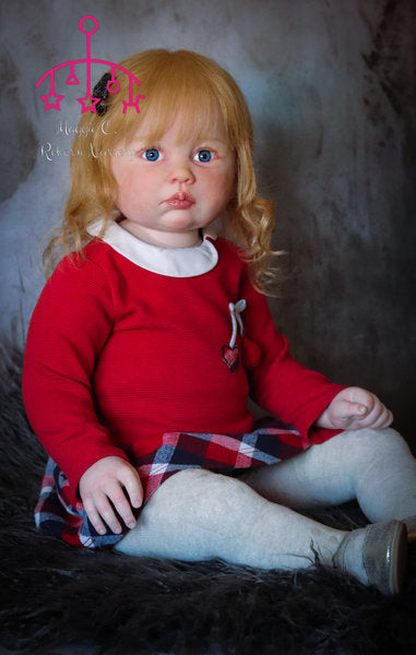 Julieta Reborn Baby Doll | 28 Inch Handmade Realistic Toddler | Custom 7-14 Day Production