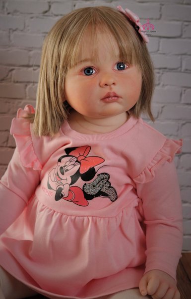 Julieta Reborn Baby Doll | 28 Inch Handmade Realistic Toddler | Custom 7-14 Day Production