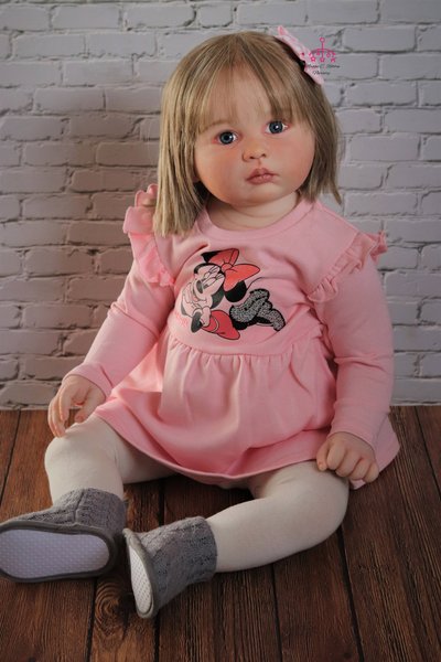 Julieta Reborn Baby Doll | 28 Inch Handmade Realistic Toddler | Custom 7-14 Day Production