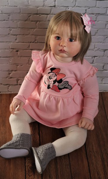 Julieta Reborn Baby Doll | 28 Inch Handmade Realistic Toddler | Custom 7-14 Day Production