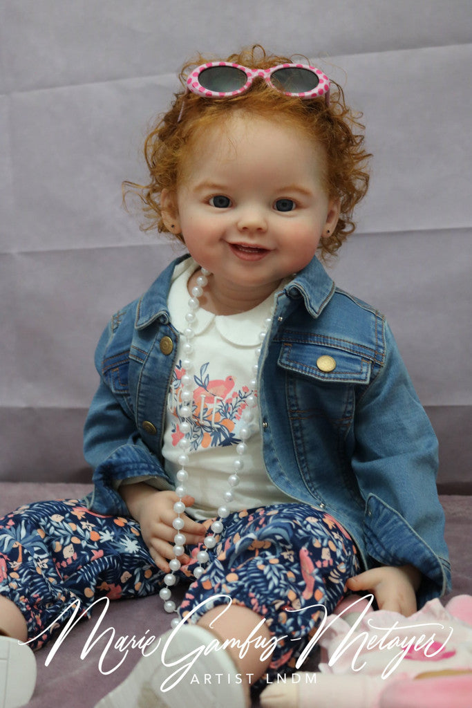 Daphne Reborn Vinyl Toddler Doll Kit by Ping Lau 32"