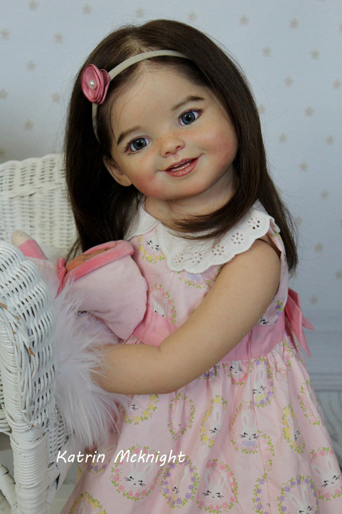 Daphne Reborn Vinyl Toddler Doll Kit by Ping Lau 32"