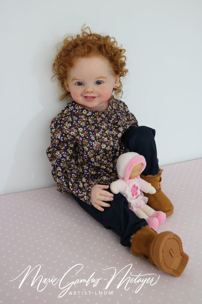 Daphne Reborn Vinyl Toddler Doll Kit by Ping Lau 32"