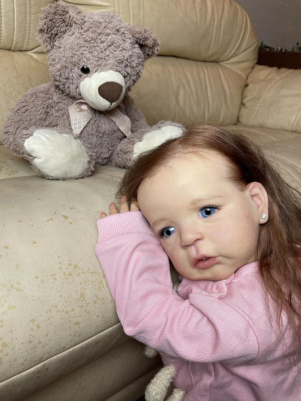Sandie  Reborn Baby Doll | 25 Inch Handmade Realistic Toddler | Custom 7-14 Day Production