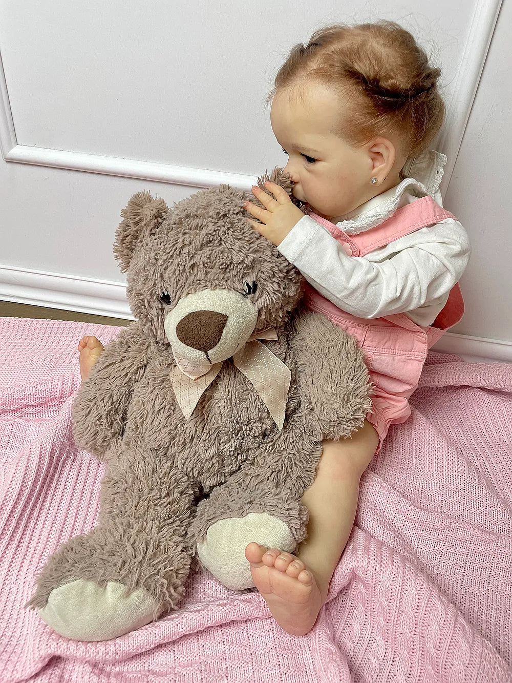 Sandie  Reborn Baby Doll | 25 Inch Handmade Realistic Toddler | Custom 7-14 Day Production