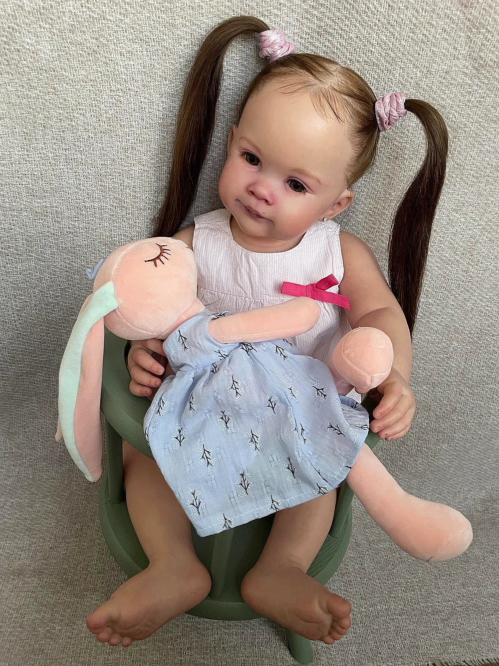 Custom Reborn Baby Doll Ziva | 28 Inch Realistic Handcrafted Collectible | 7-14 Day Customization