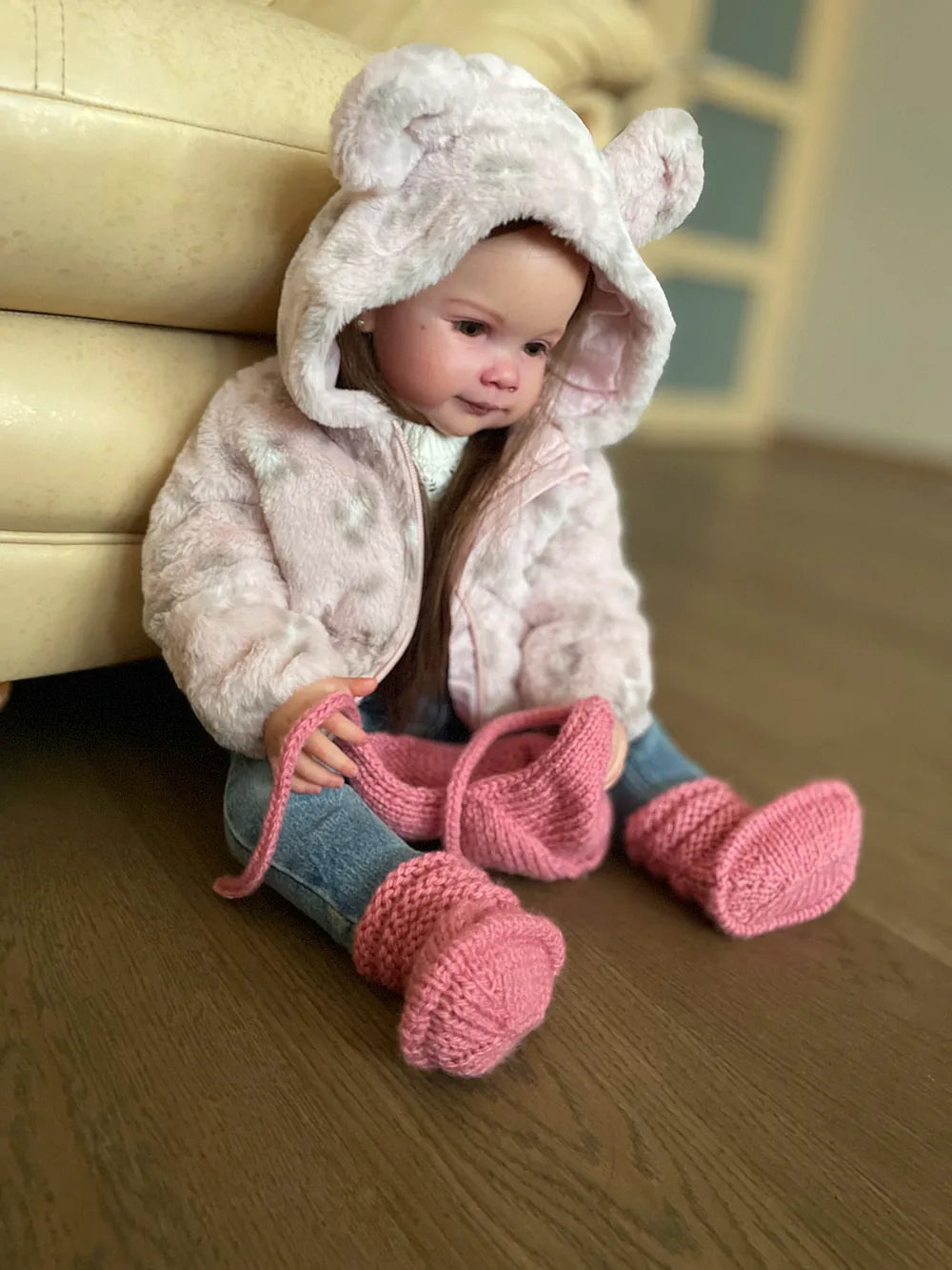 Custom Reborn Baby Doll Ziva | 28 Inch Realistic Handcrafted Collectible | 7-14 Day Customization