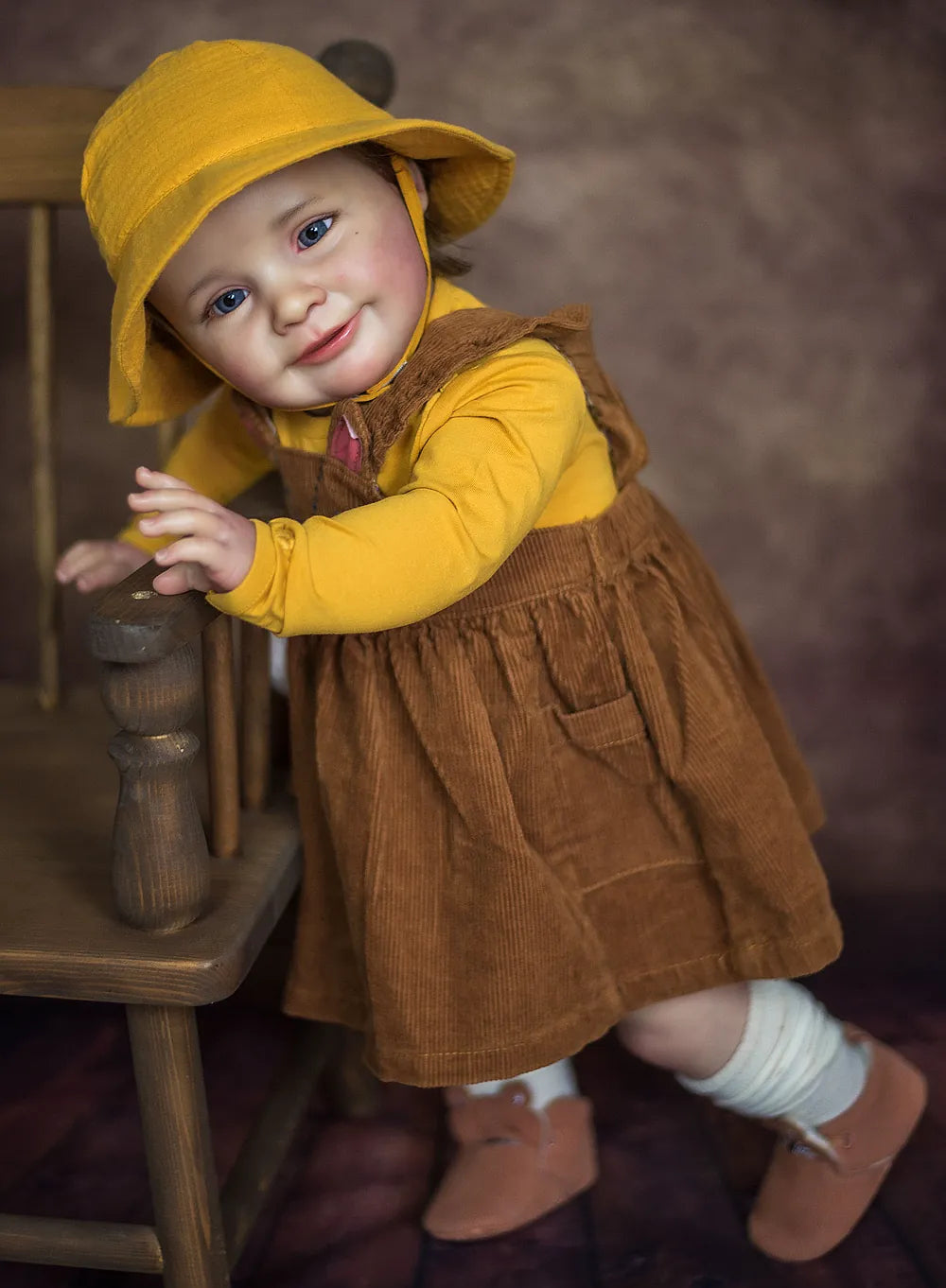 Handmade Custom Made Realistic Reborn Baby Doll Zoe - 26 Inch Lifelike Silicone Baby with Hand-Rooted Hair