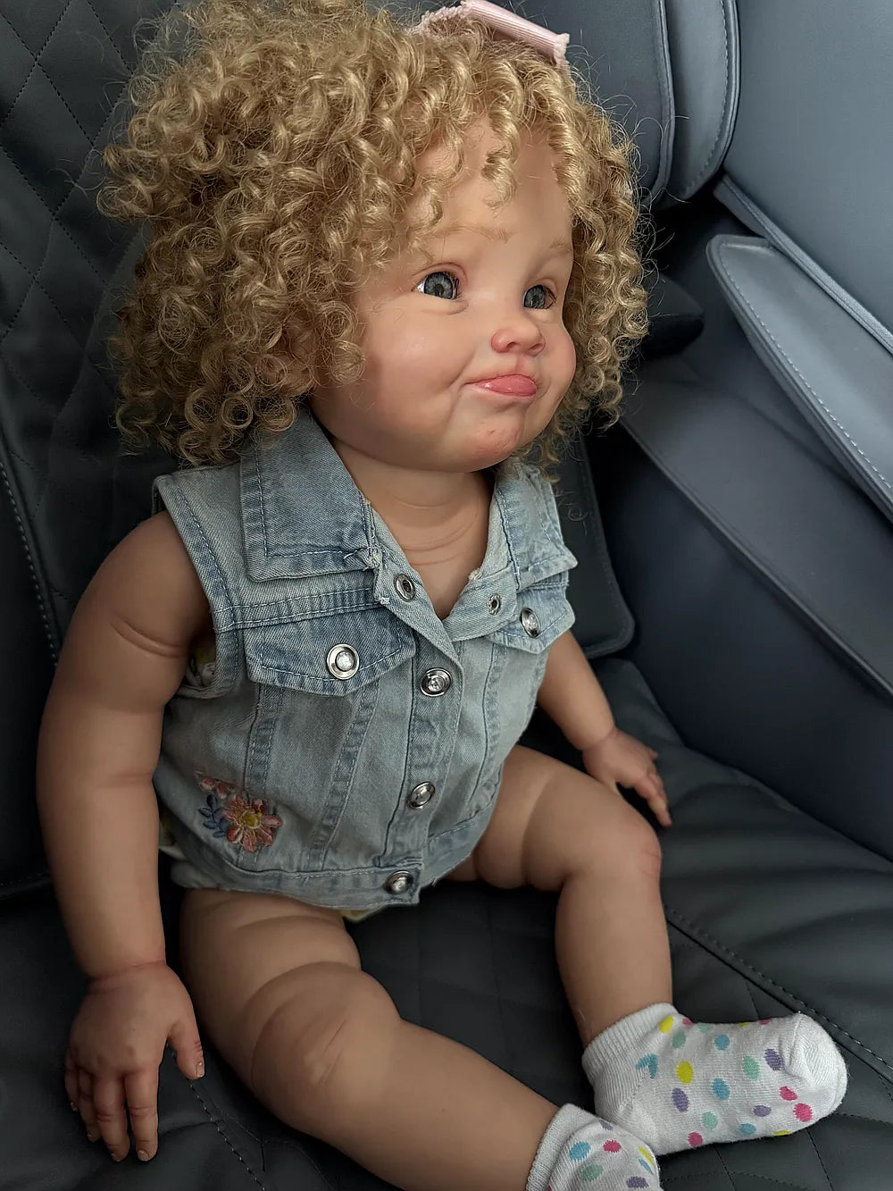 Millicent Reborn Baby Doll | 28 Inch Handmade Realistic Toddler | Custom 7-14 Day Production