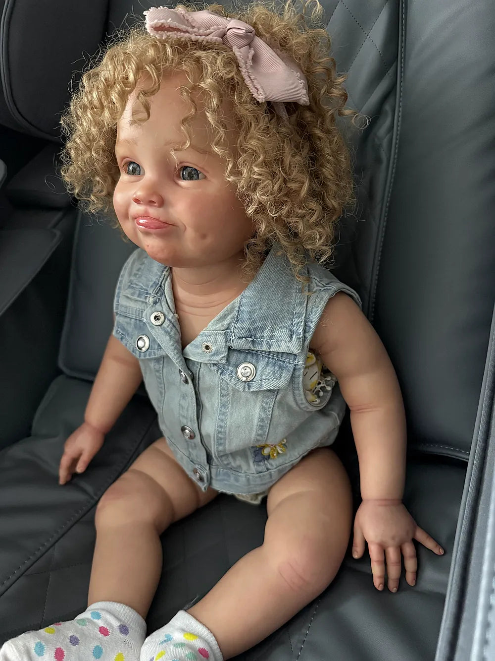Millicent Reborn Baby Doll | 28 Inch Handmade Realistic Toddler | Custom 7-14 Day Production