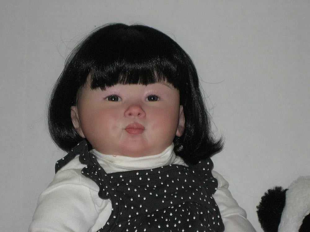 Chunmei Reborn Baby Doll | 28 Inch Handmade Realistic Toddler | Custom 7-14 Day Production