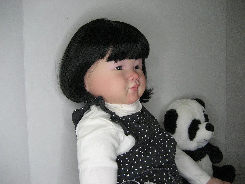 Chunmei Reborn Baby Doll | 28 Inch Handmade Realistic Toddler | Custom 7-14 Day Production
