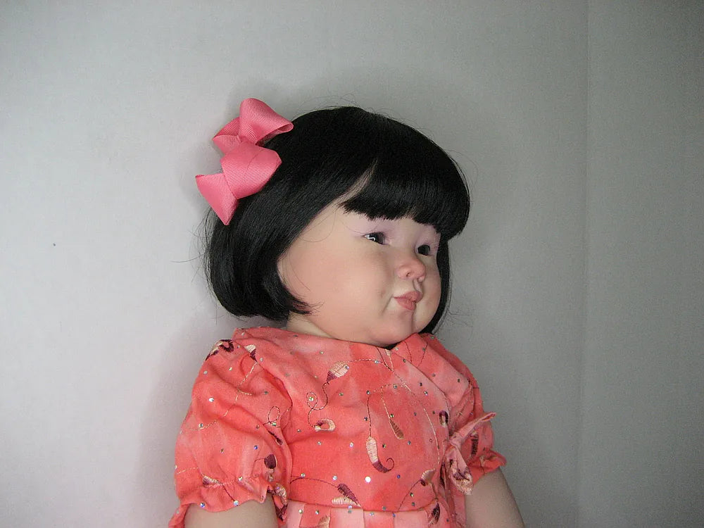 Chunmei Reborn Baby Doll | 28 Inch Handmade Realistic Toddler | Custom 7-14 Day Production