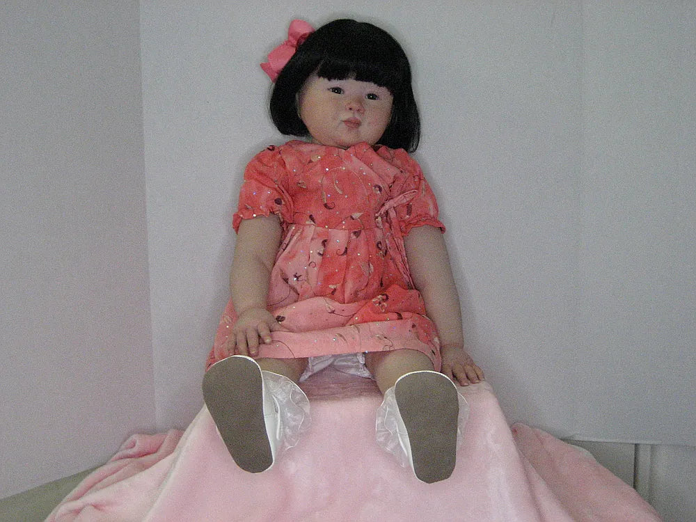 Chunmei Reborn Baby Doll | 28 Inch Handmade Realistic Toddler | Custom 7-14 Day Production