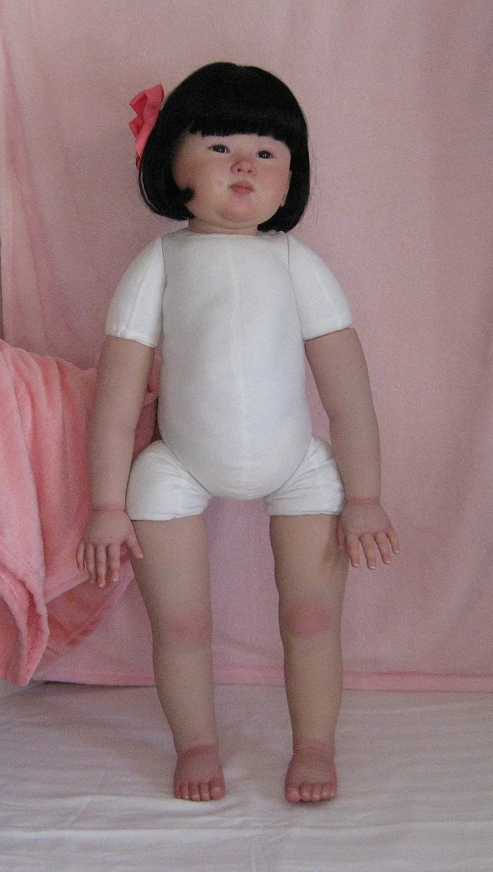 Chunmei Reborn Baby Doll | 28 Inch Handmade Realistic Toddler | Custom 7-14 Day Production