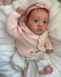 Chantal Reborn Baby Doll by Natali Blick | 20 Inch Handmade Realistic Baby Doll | Custom 7-14 Day Production