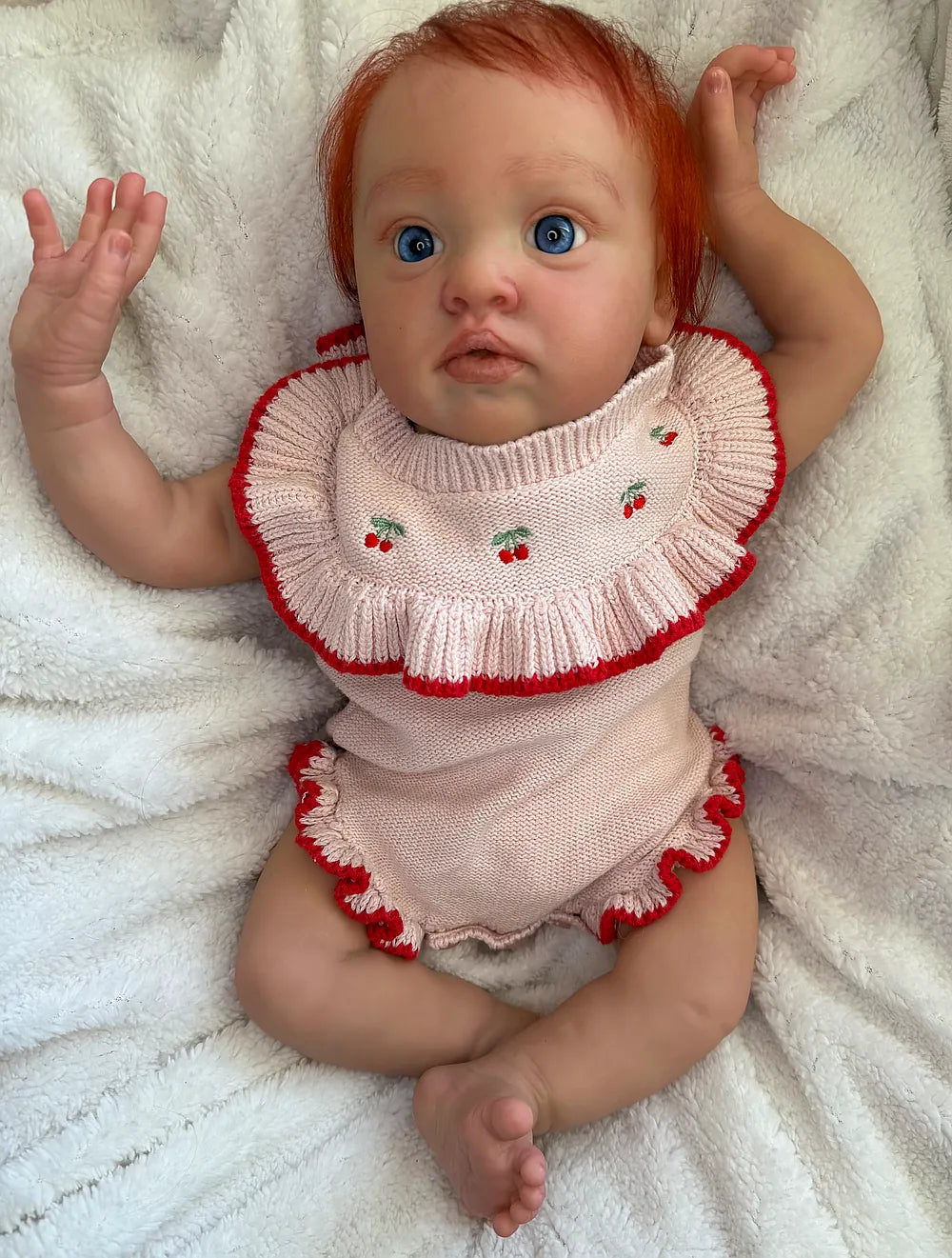 Chantal Reborn Baby Doll by Natali Blick | 20 Inch Handmade Realistic Baby Doll | Custom 7-14 Day Production