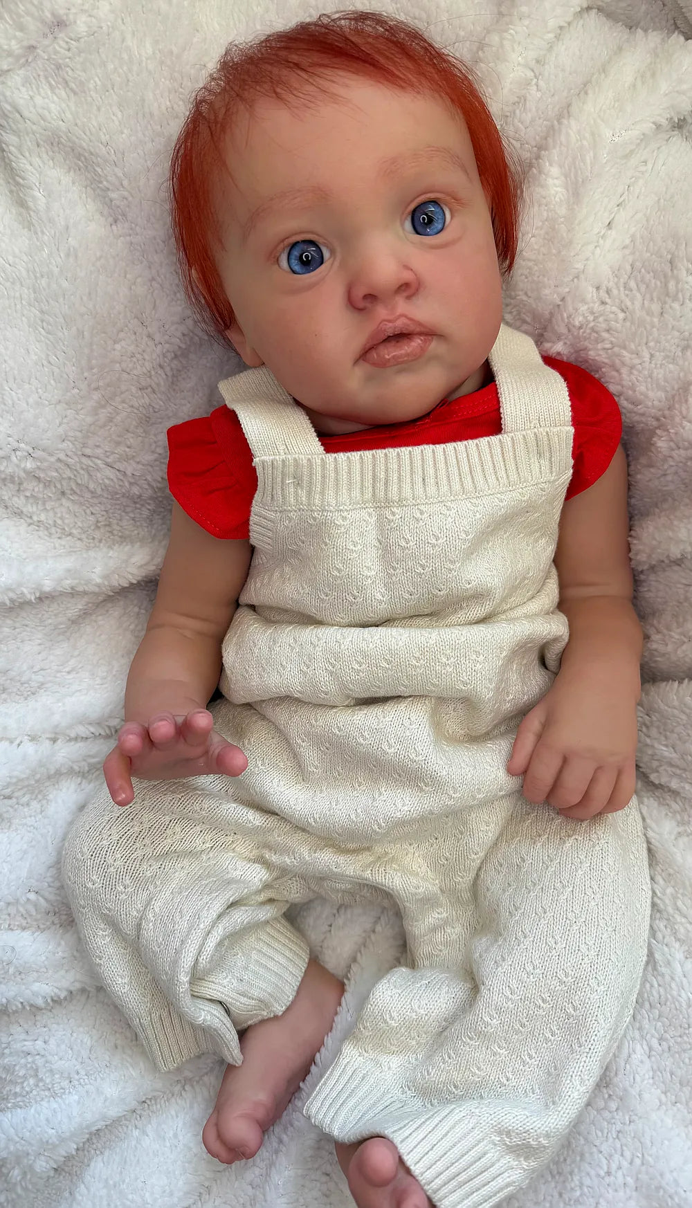 Chantal Reborn Baby Doll by Natali Blick | 20 Inch Handmade Realistic Baby Doll | Custom 7-14 Day Production