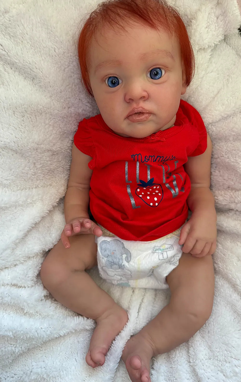 Chantal Reborn Baby Doll by Natali Blick | 20 Inch Handmade Realistic Baby Doll | Custom 7-14 Day Production