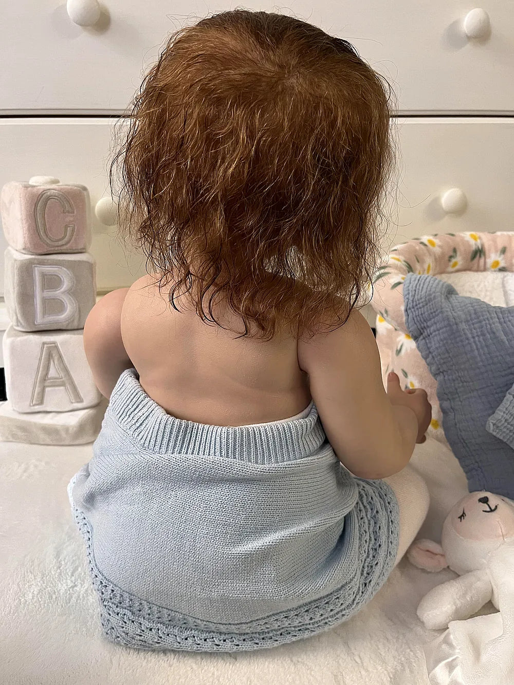 Boneca Reborn Bebê Personalizada Ziva | Colecionável Realista de 28 Polegadas Feita à Mão | Personalização de 7-14 Dias