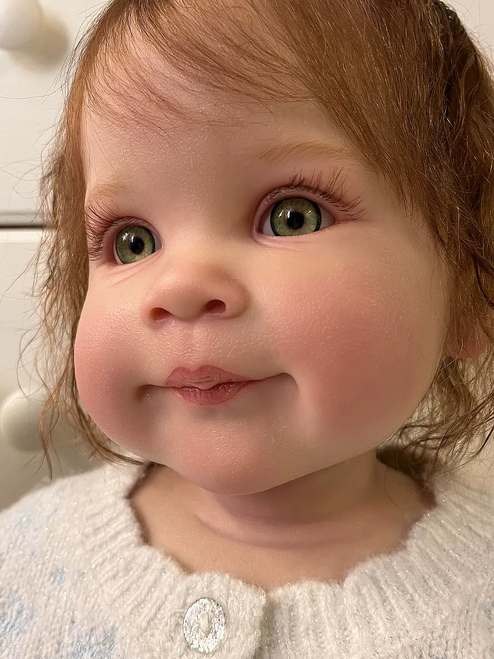 Boneca Reborn Bebê Personalizada Ziva | Colecionável Realista de 28 Polegadas Feita à Mão | Personalização de 7-14 Dias