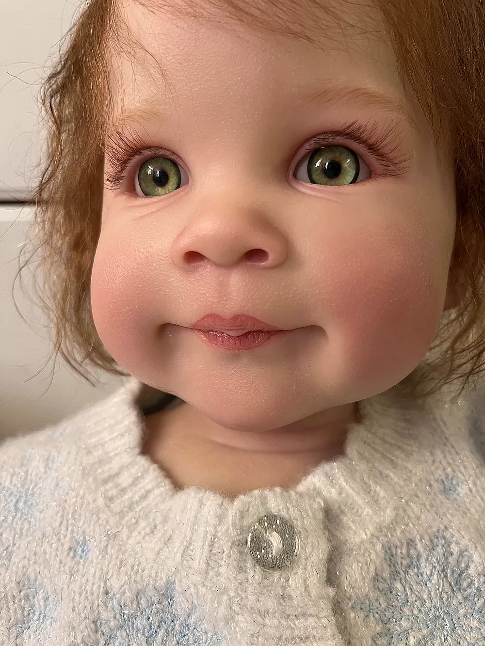 Boneca Reborn Bebê Personalizada Ziva | Colecionável Realista de 28 Polegadas Feita à Mão | Personalização de 7-14 Dias