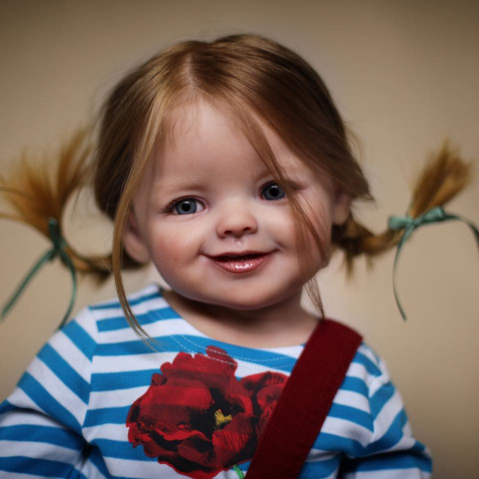 Daphne Reborn Vinyl Toddler Doll Kit by Ping Lau 32"