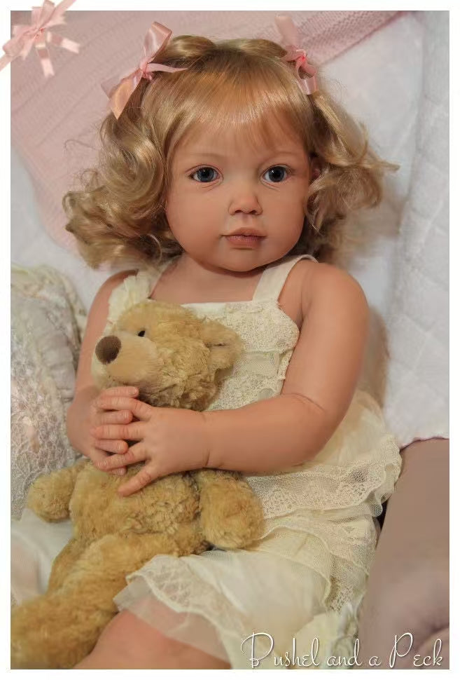 Pre-order Avalon Full Sized Reborn Baby Vinyl Doll Kit By Jennie De Lange 38'' Ship in 20 Days