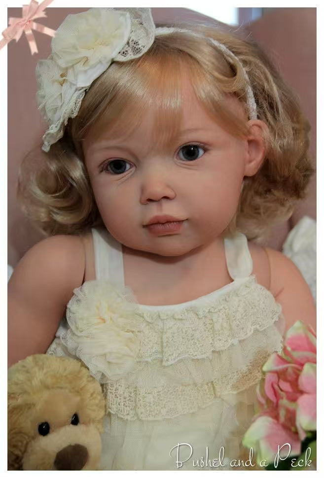 Pre-order Avalon Full Sized Reborn Baby Vinyl Doll Kit By Jennie De Lange 38'' Ship in 20 Days