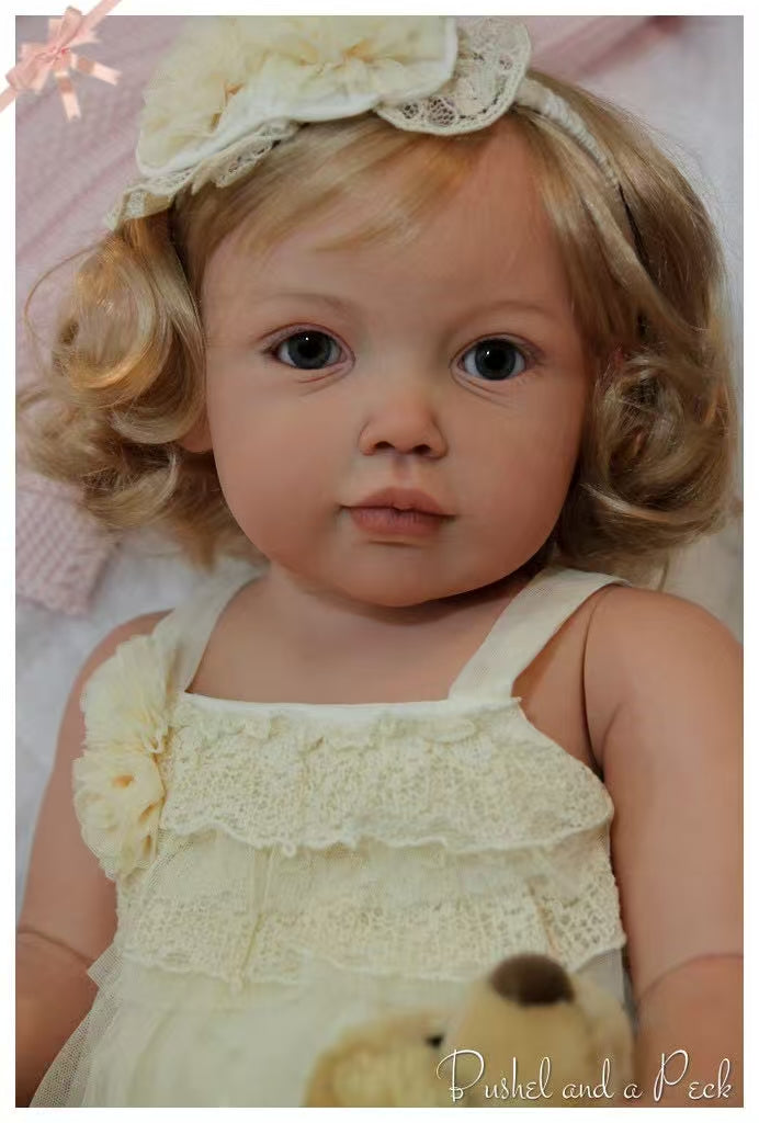 Pre-order Avalon Full Sized Reborn Baby Vinyl Doll Kit By Jennie De Lange 38'' Ship in 20 Days