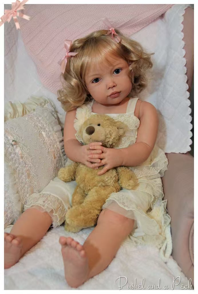 Pre-order Avalon Full Sized Reborn Baby Vinyl Doll Kit By Jennie De Lange 38'' Ship in 20 Days