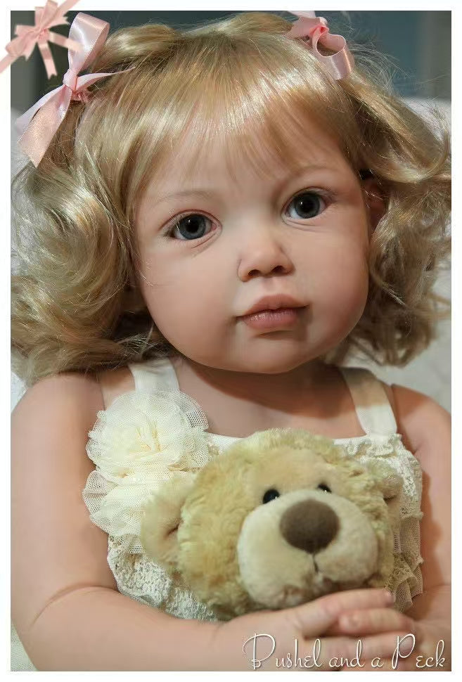 Pre-order Avalon Full Sized Reborn Baby Vinyl Doll Kit By Jennie De Lange 38'' Ship in 20 Days