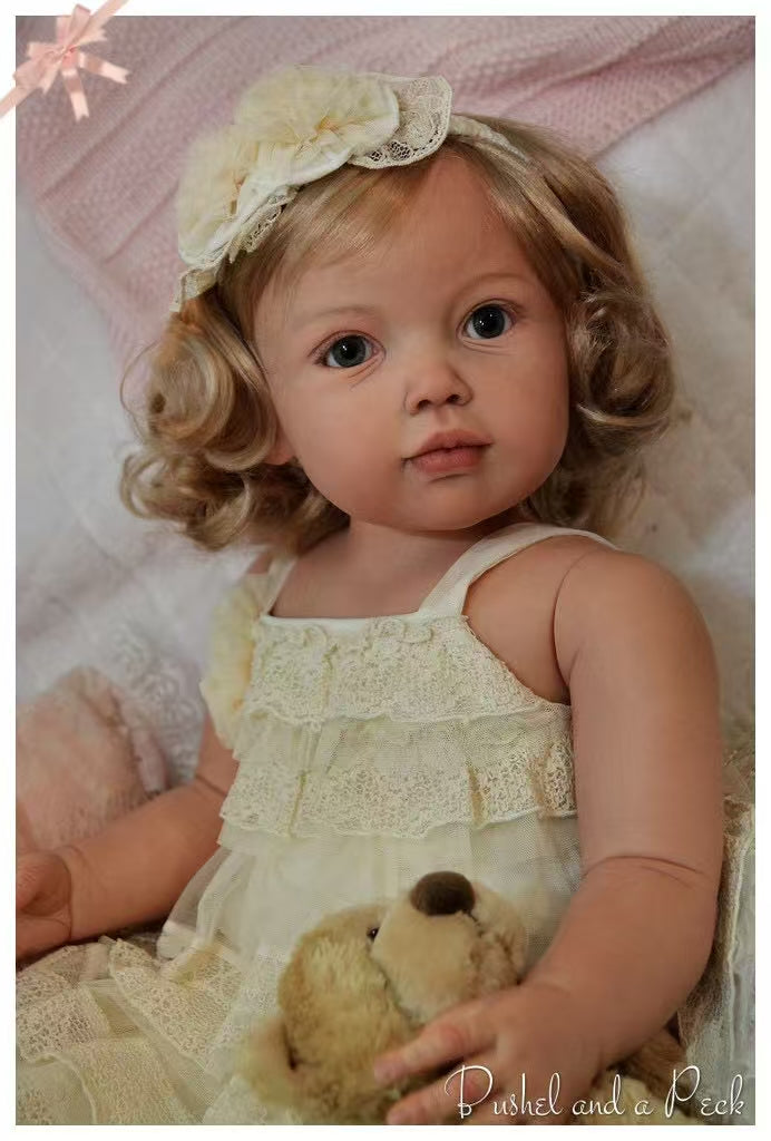 Pre-order Avalon Full Sized Reborn Baby Vinyl Doll Kit By Jennie De Lange 38'' Ship in 20 Days