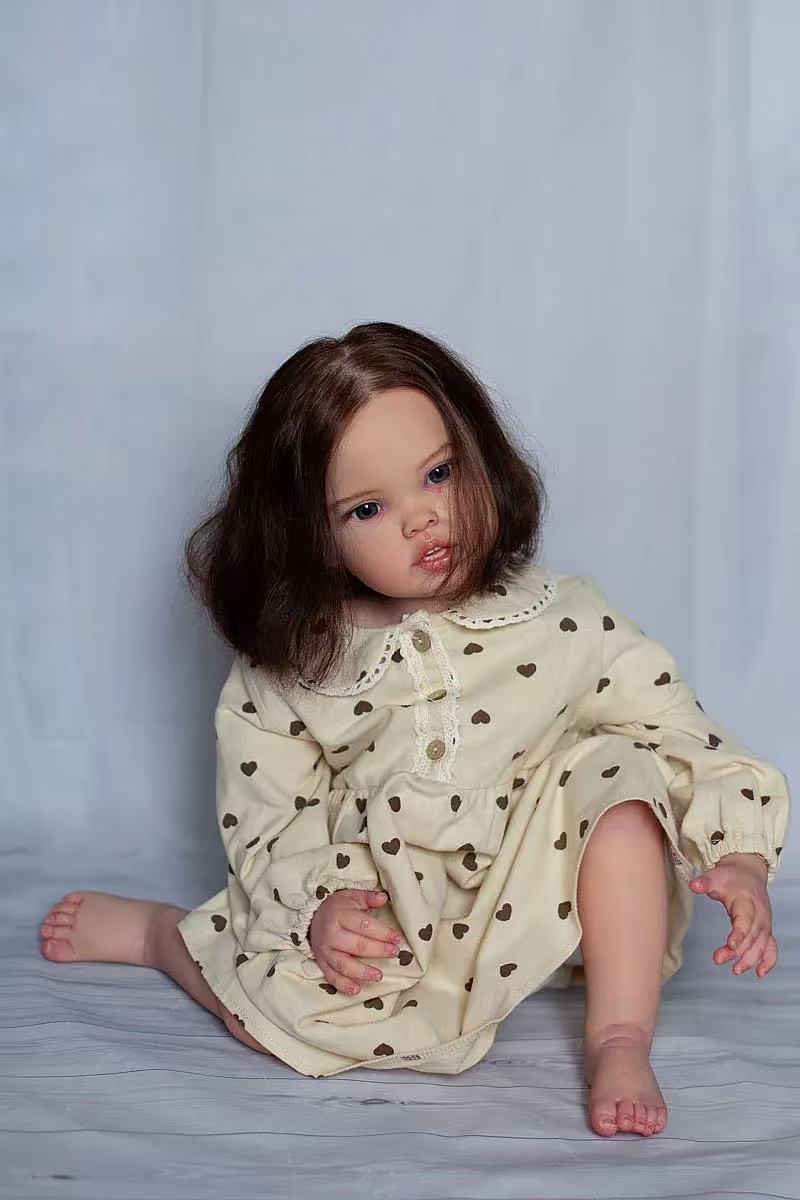 Custom Reborn Toddler Doll Cressida - Hand-Painted with Genesis Paints | FBBD Reborn