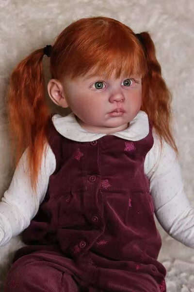 Custom Reborn Toddler Doll Julieta | Hand-Rooted Hair | Hand-Painted with Imported Genesis Paint | Made to Order