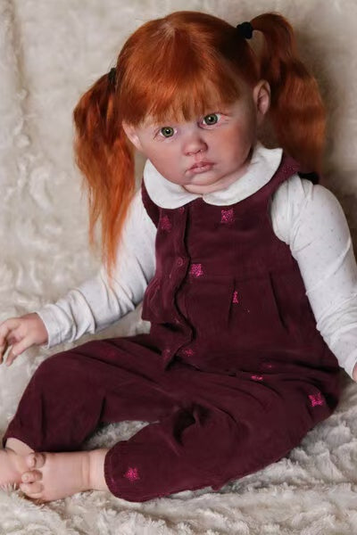 Custom Reborn Toddler Doll Julieta | Hand-Rooted Hair | Hand-Painted with Imported Genesis Paint | Made to Order