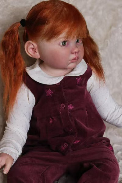 Custom Reborn Toddler Doll Julieta | Hand-Rooted Hair | Hand-Painted with Imported Genesis Paint | Made to Order