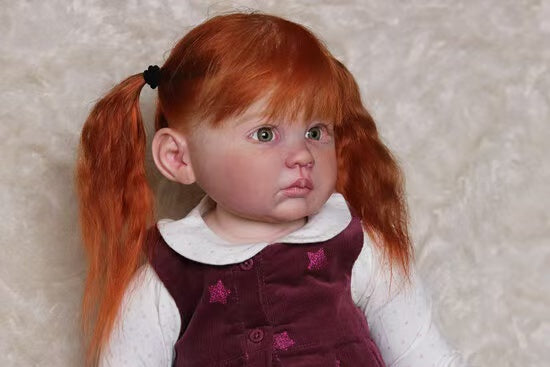 Custom Reborn Toddler Doll Julieta | Hand-Rooted Hair | Hand-Painted with Imported Genesis Paint | Made to Order