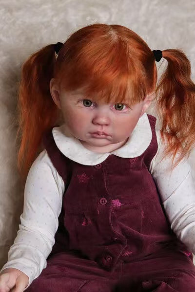 Custom Reborn Toddler Doll Julieta | Hand-Rooted Hair | Hand-Painted with Imported Genesis Paint | Made to Order