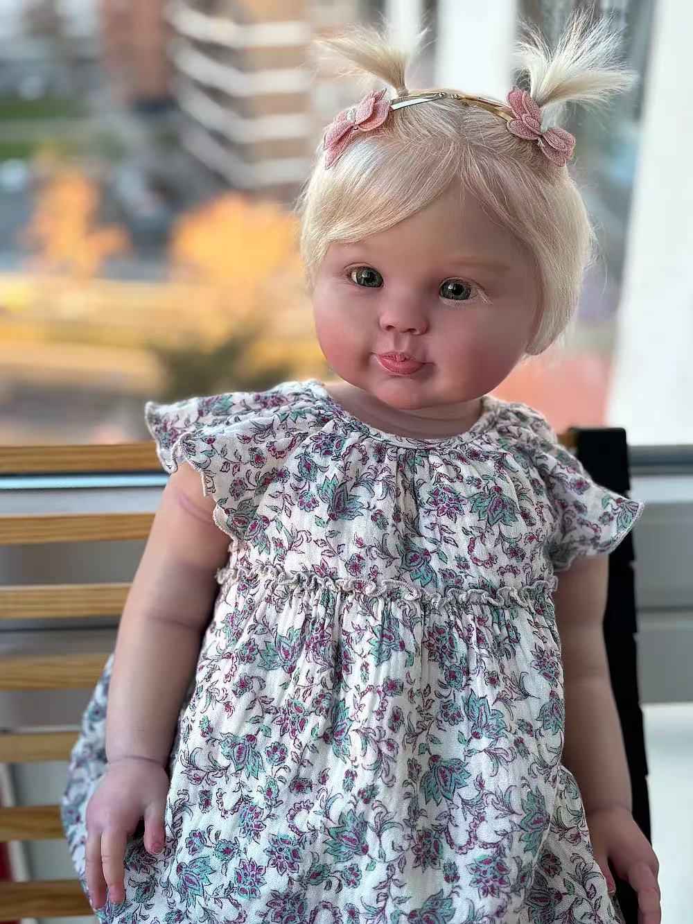 Custom Reborn Baby Doll Emmeline28‘’ - Handcrafted by Artist @fbbrebornofficial (7-14 Day Production)