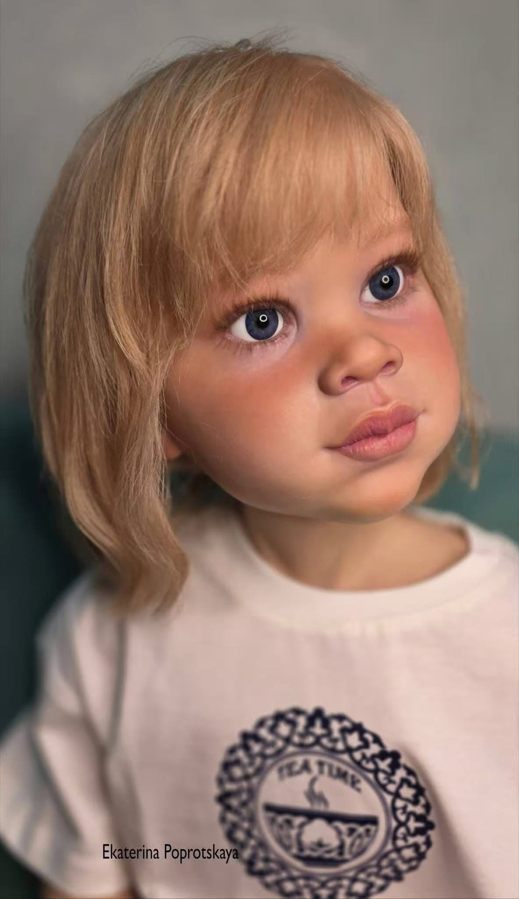 Custom Made 46inch Reborn Baby Minnie With Hand-rooted Hair 2 Versions Genesis Painted