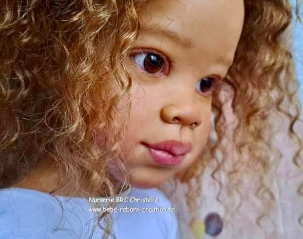 43inch Reborn Baby Minnie Unpainted Kit With Connectors With Cloth Body In stock