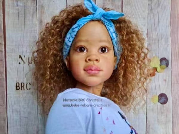 43inch Reborn Baby Minnie Unpainted Kit With Connectors With Cloth Body In stock