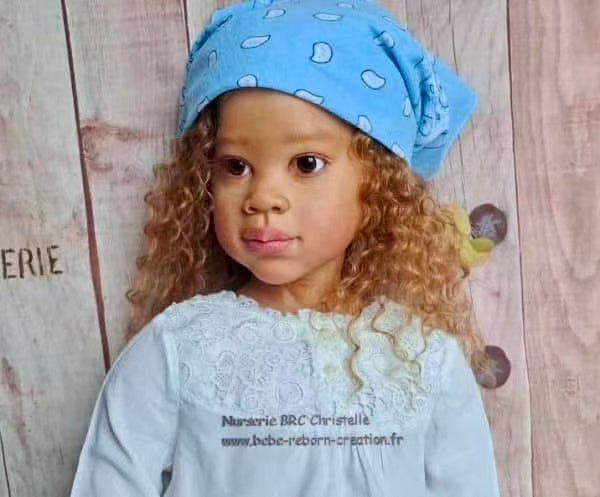 43inch Reborn Baby Minnie Unpainted Kit With Connectors With Cloth Body In stock