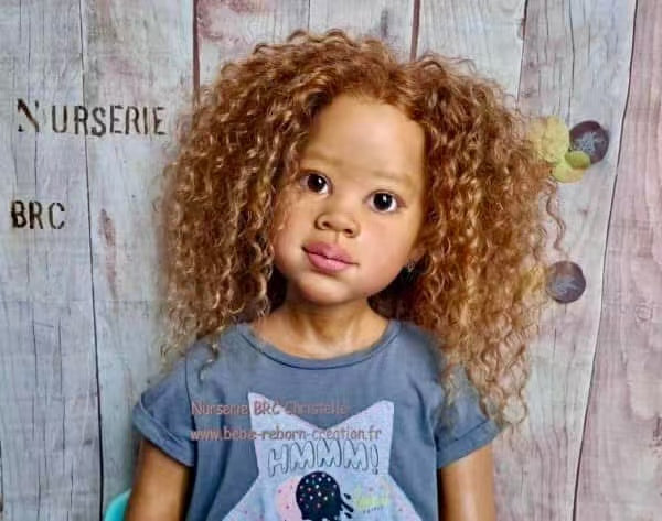 43inch Reborn Baby Minnie Unpainted Kit With Connectors With Cloth Body In stock