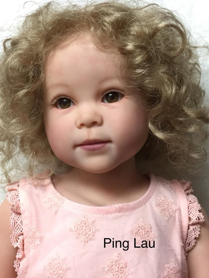 Luca Reborn Vinyl Toddler Doll Kit by Ping Lau 30"