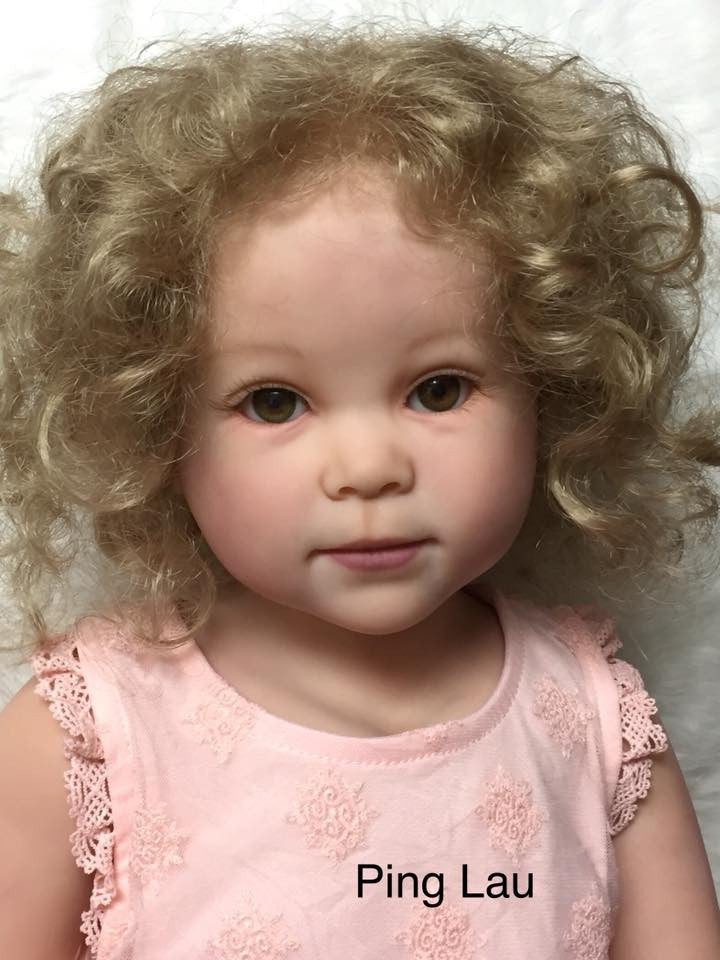 Luca Reborn Vinyl Toddler Doll Kit by Ping Lau 30"