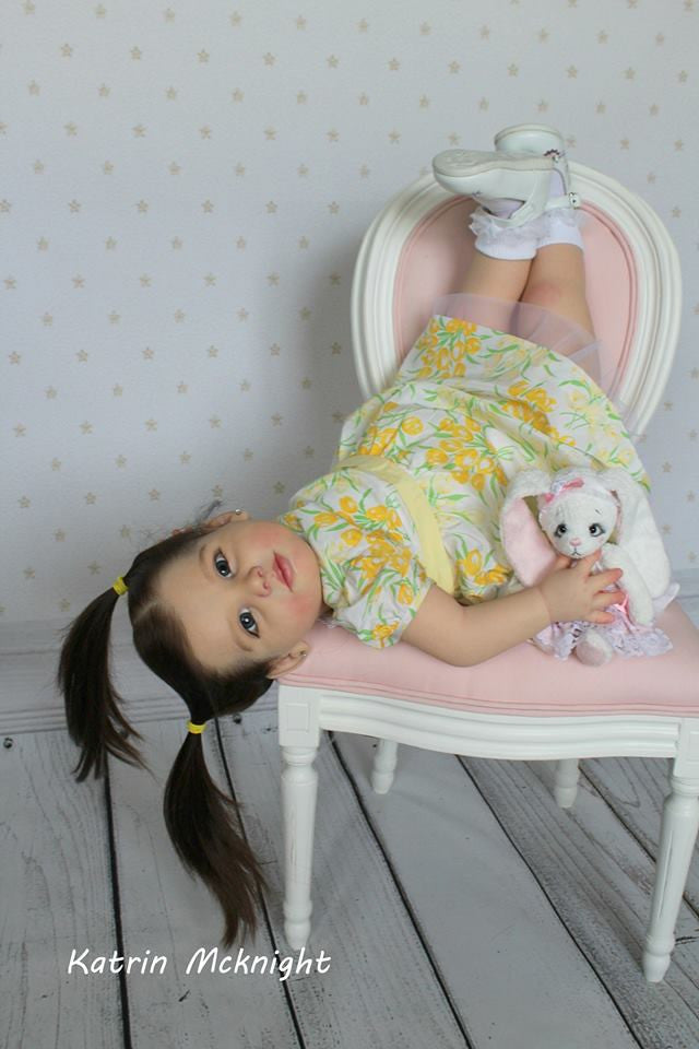 Vivien Leigh Reborn Vinyl Doll Kit by Olga Tschenskaja 27"