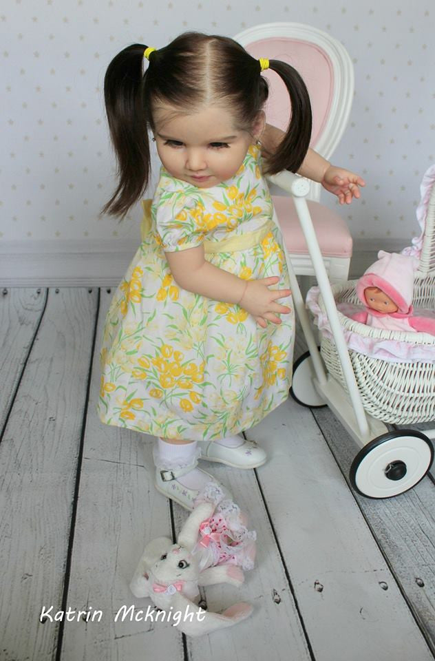 Vivien Leigh Reborn Vinyl Doll Kit by Olga Tschenskaja 27"